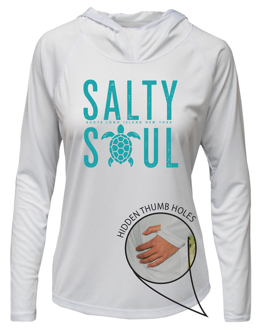 Salty Soul UPF 50+ Women's Hoodie with Thumbholes