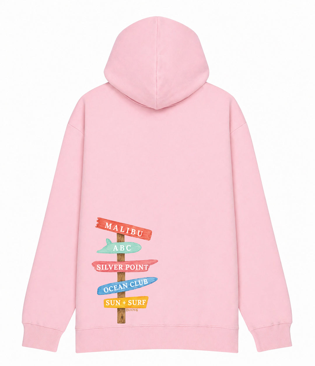 Buoy4 Welcome to Atlantic BEACH NY Oversized hoodie
