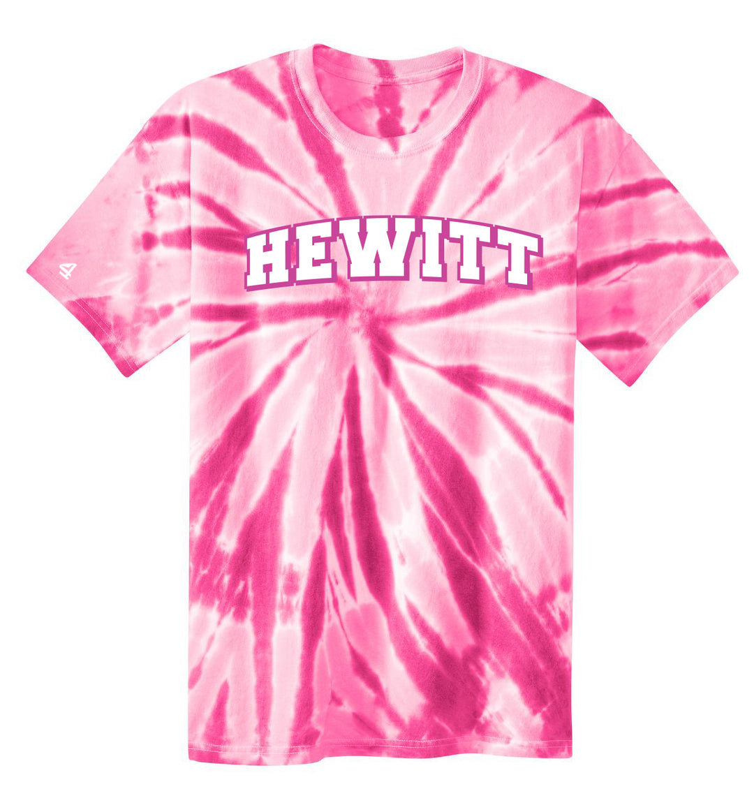 Hewitt Elementary Hawks Girls Tie Dye SS Tshirt