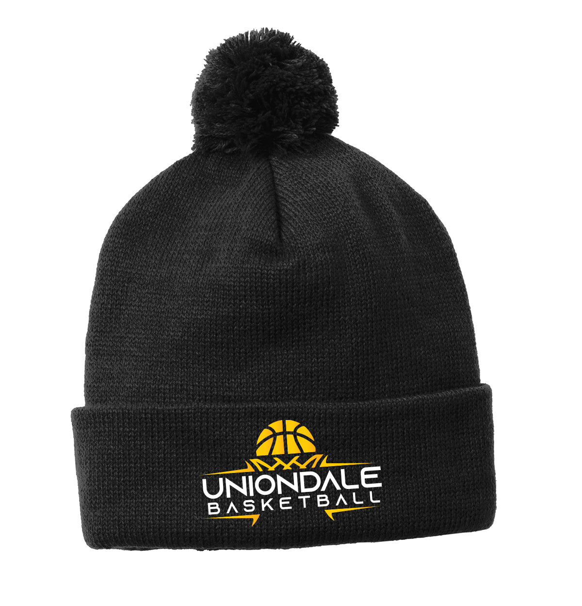 Uniondale Basketball Pom Pom Hat