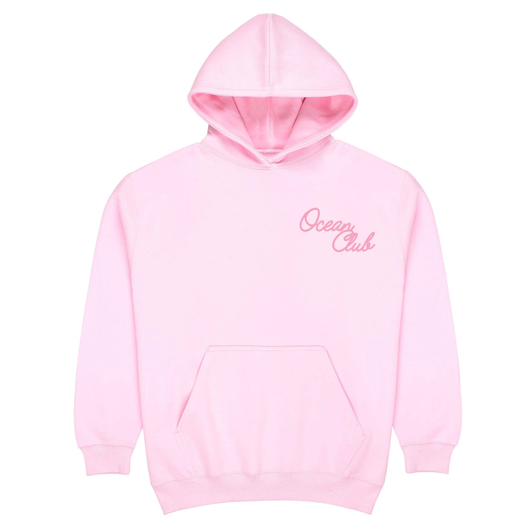 The Ocean Club Script MONO-TONE Women's Oversized Hoodie