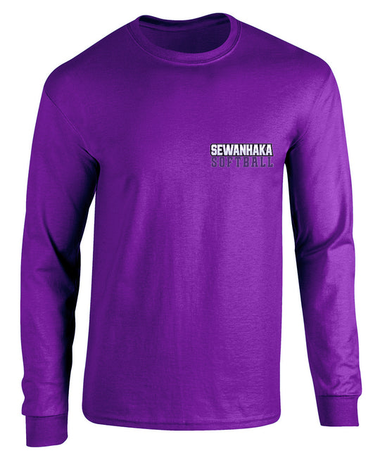 Sewanhaka Softball Long sleeve tshirts