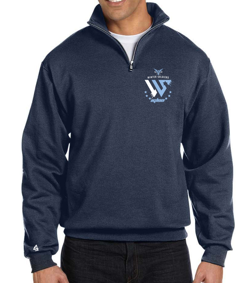 Winter Soldiers Igloo Lacrosse Embroidered 1/4 Zip
