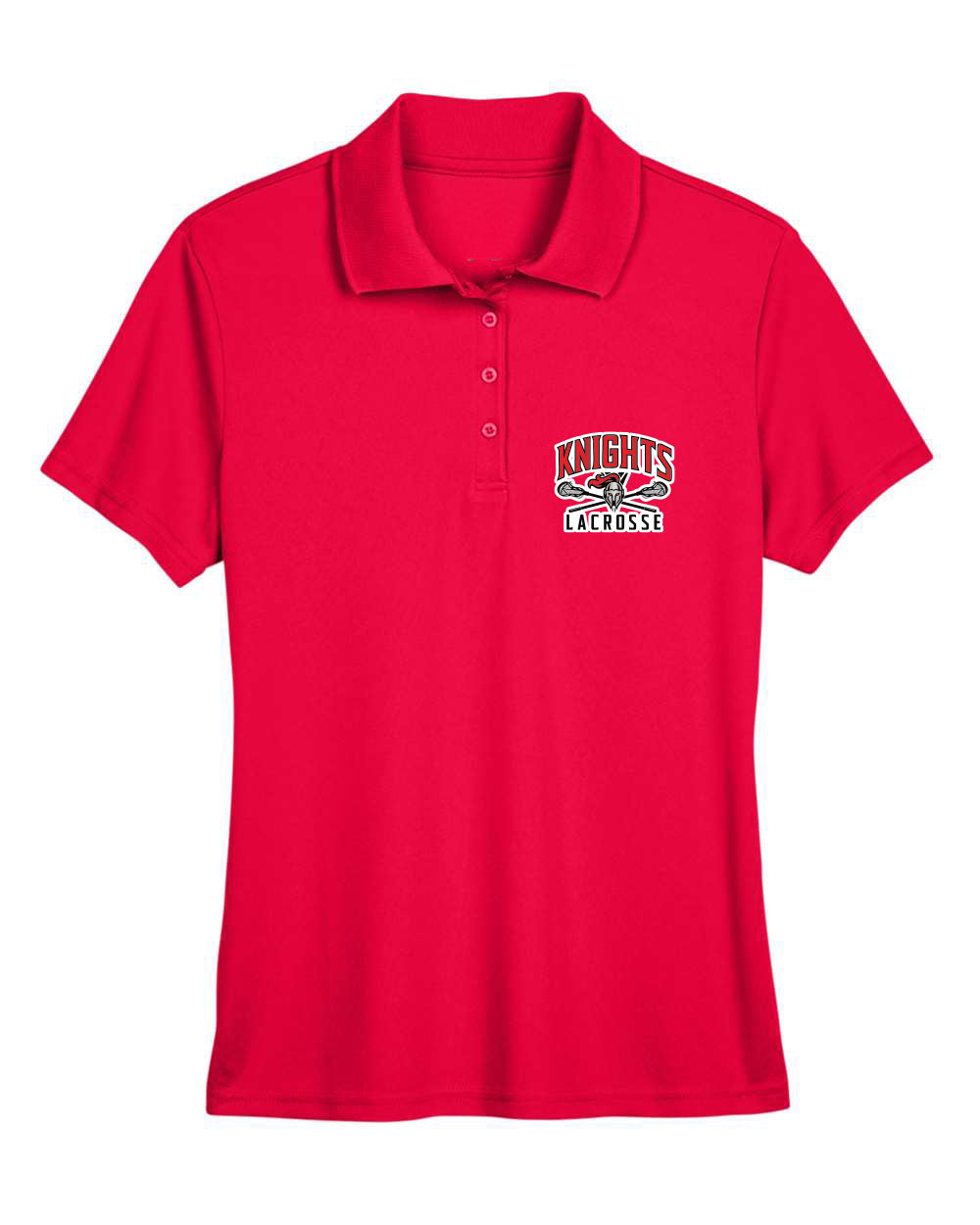 FLORAL PARK WOMENS LACROSSE Embroidered Women's Performance Piqué Polo