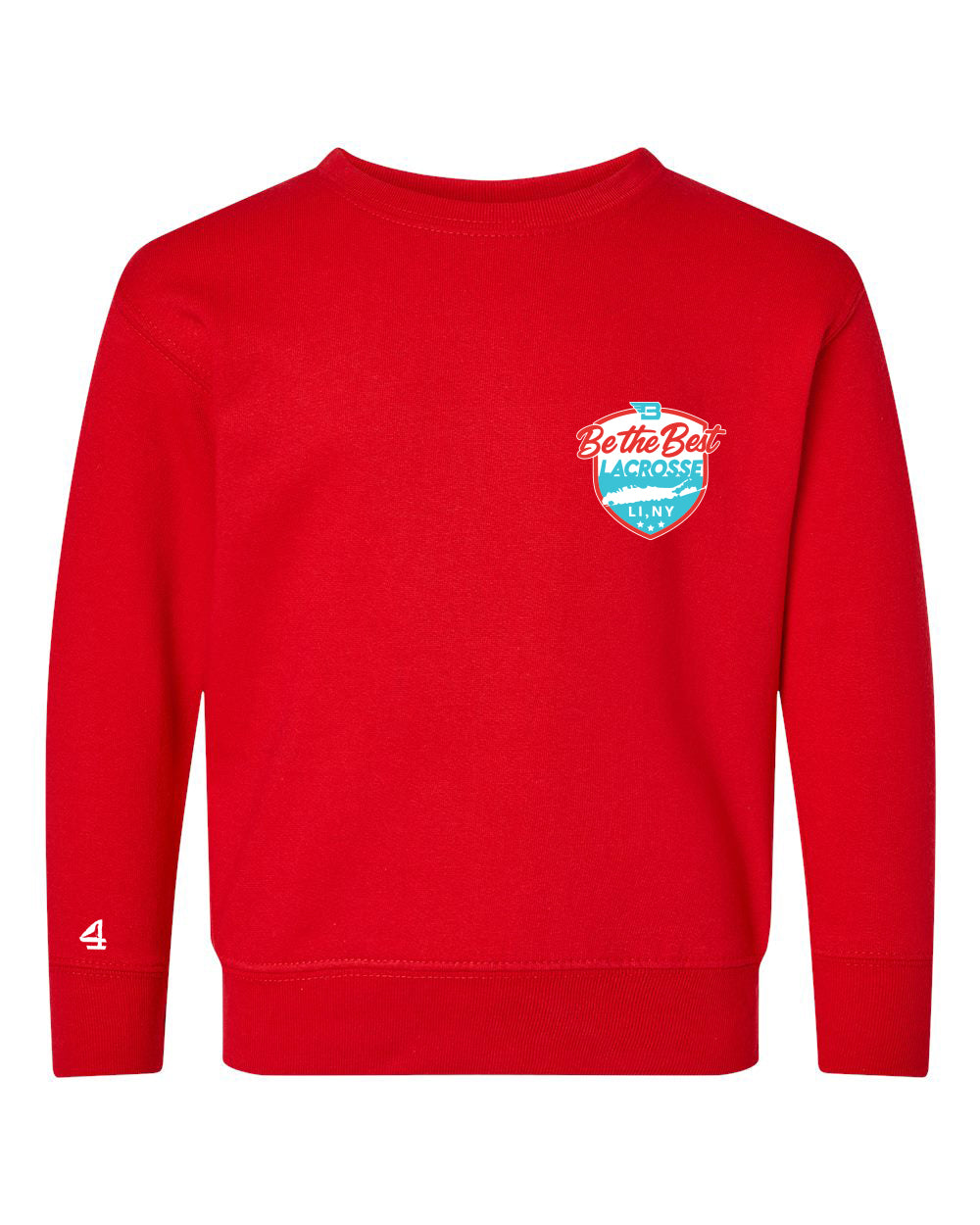 BTB "Be the Best" Girls Team toddler crewneck