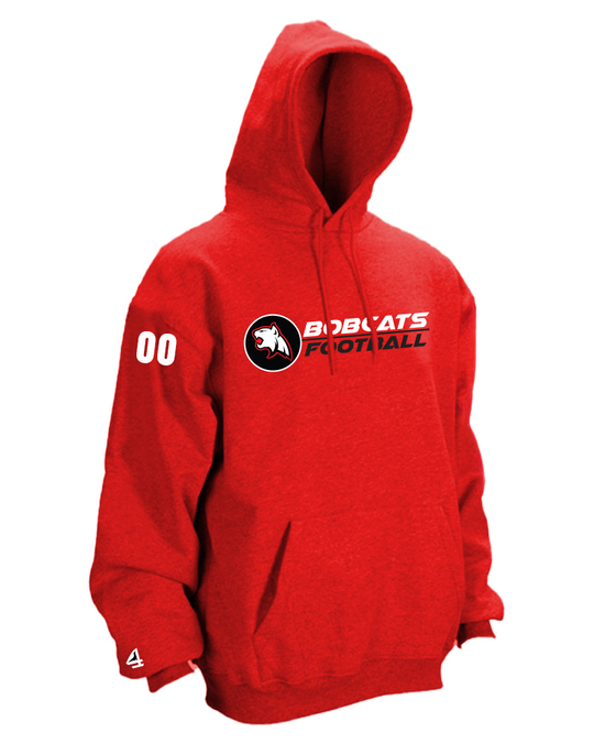 Bobcats Football Touchdown Custom Hoodie