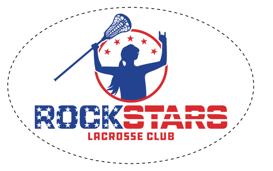 Rockstars Lax Magnet