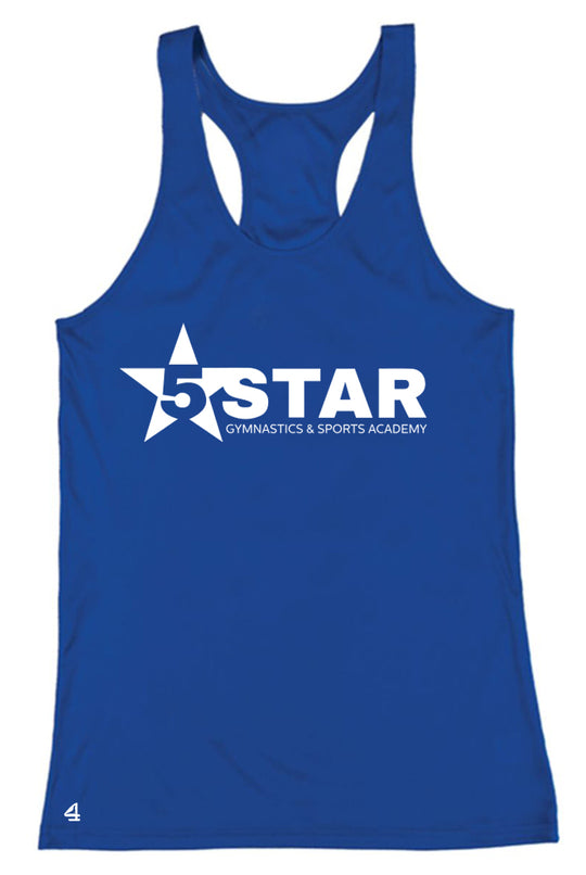 5 Star Gymnastics Girls Racerback Tank Top