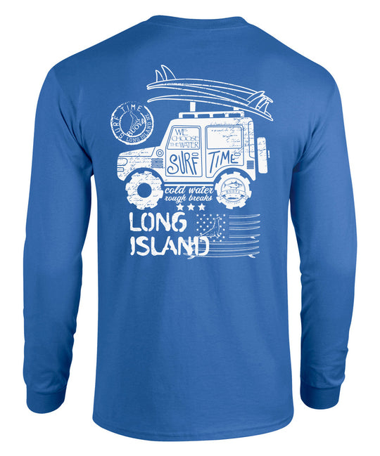 Buoy 4 Long Island Surf Long Sleeve Graphic Tee