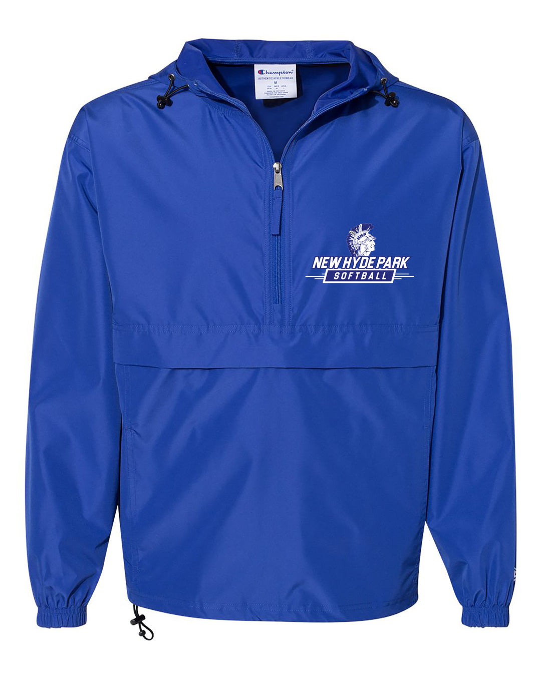 New Hyde Park Softball Champion 1/4 Zip Jacket