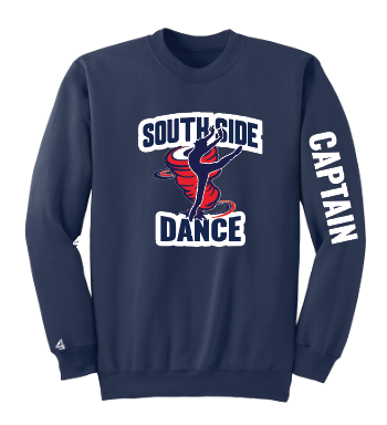 RVC DANCE TEAM CAPTAIN crewneck