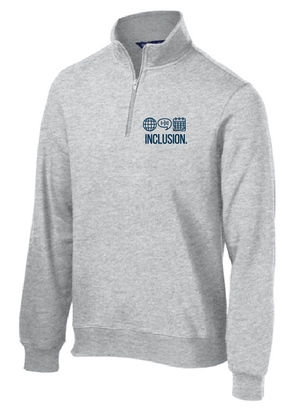 RVC EVERY VOICE Embroidered 1/4 zip sweatshirt