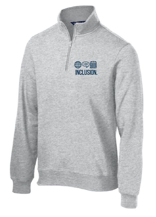 RVC EVERY VOICE Embroidered 1/4 zip sweatshirt