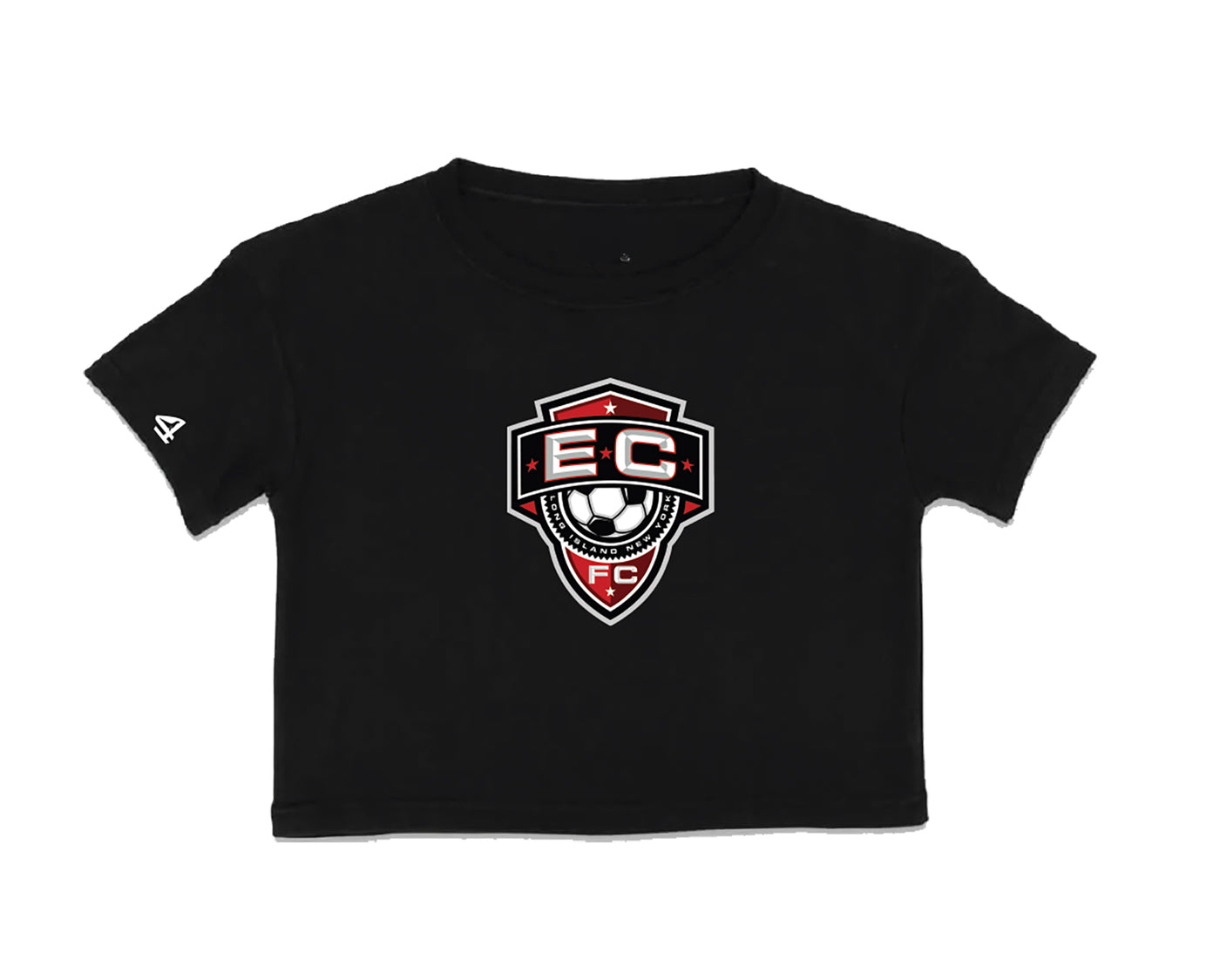 East Coast Soccer Youth Mid-Cropped Short Sleeve T-Shirt