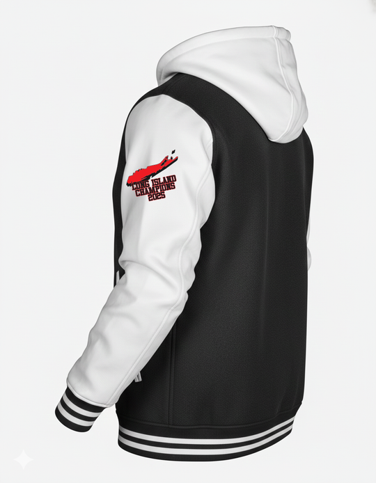 Plainedge Girls Flag Football Letterman Varsity Jacket