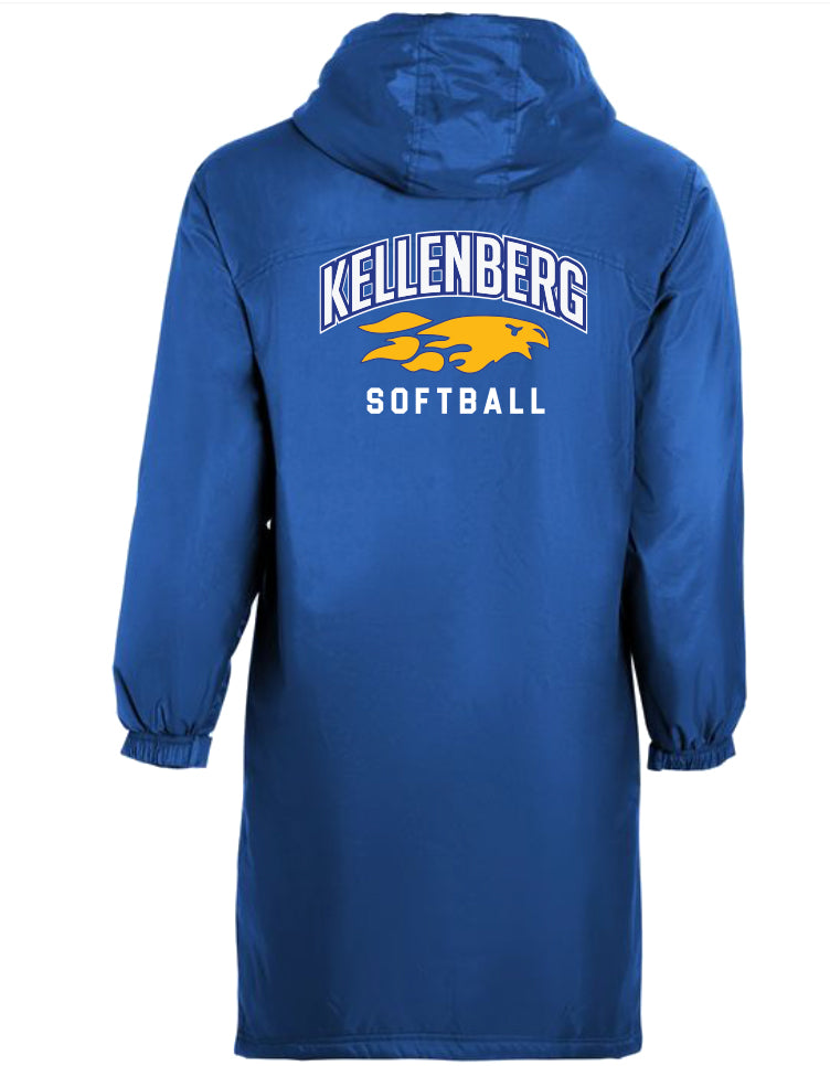 Kellenberg Softball Polyester Full Zip Conquest Jacket