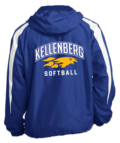 Kellenberg Softball Full Zip Hooded Jacket