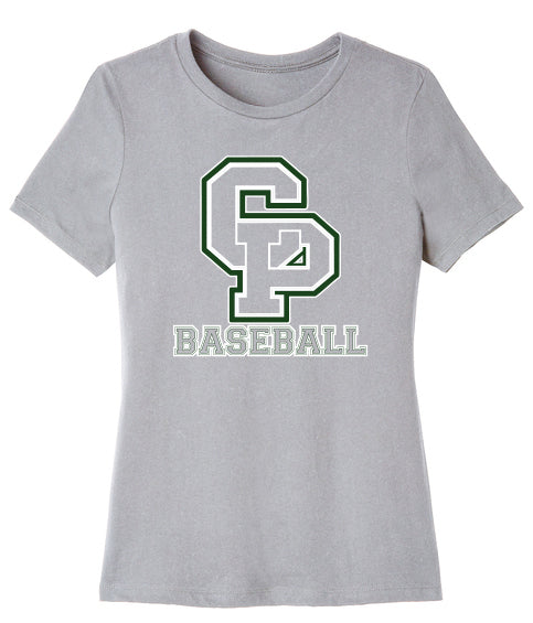 CARLE PLACE BASEBALL Women's Relax Tee