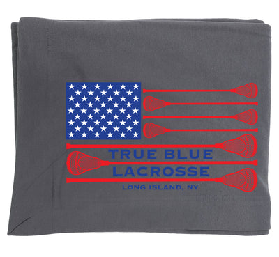 TRUE BLUE Lacrosse Stadium Blanket