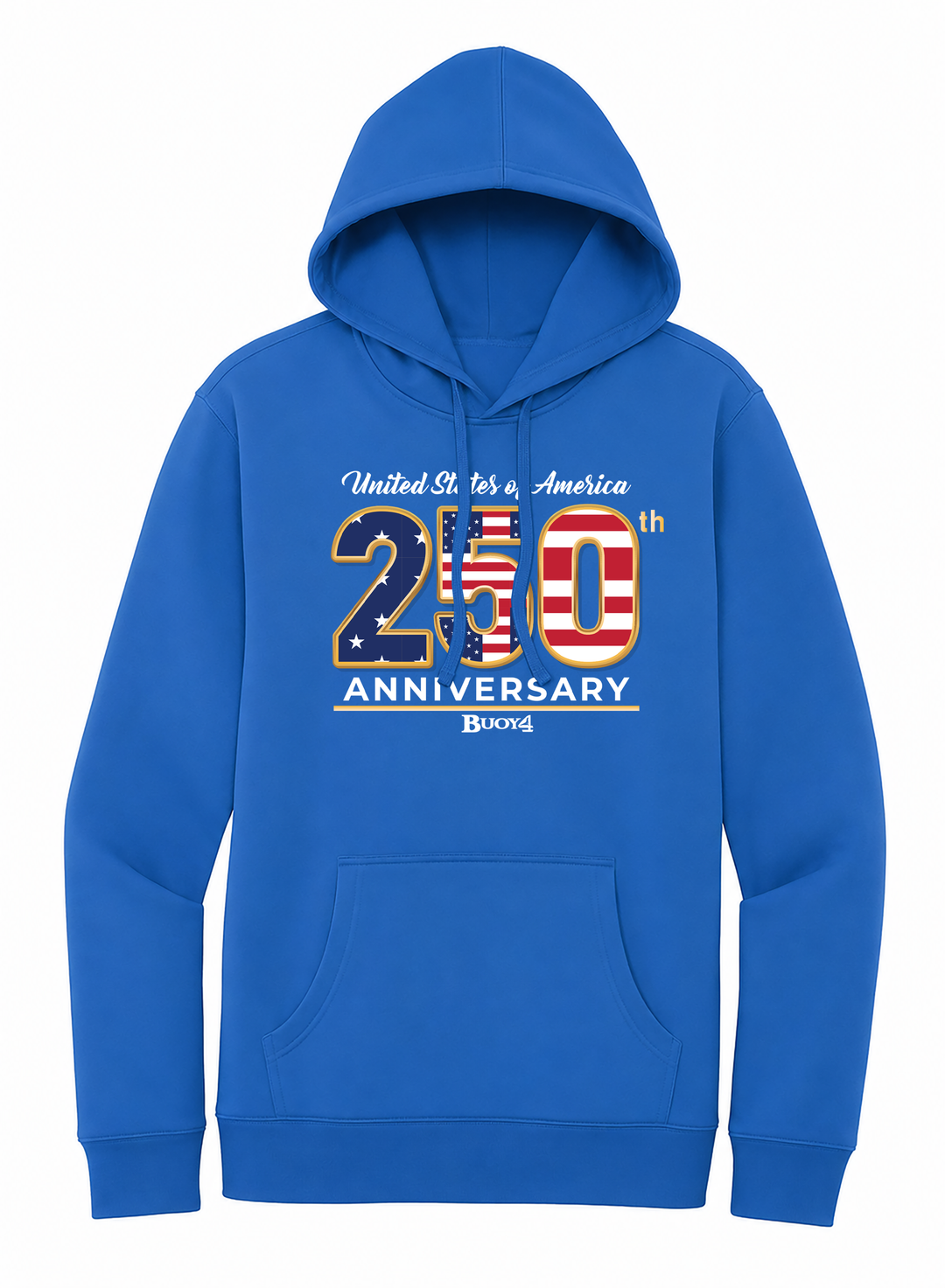 BUOY 4 250 YEARS USA HOODIE