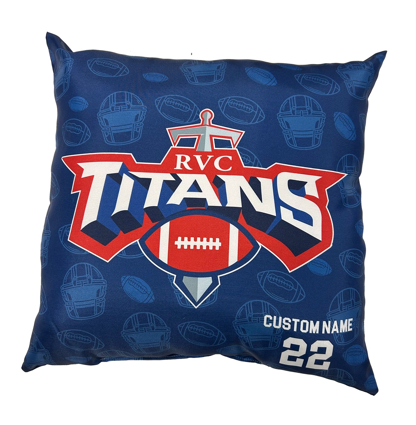 Titans Football Pillow