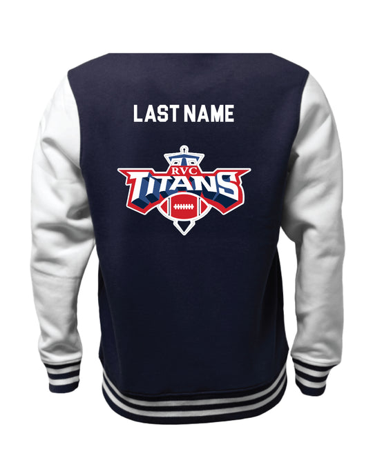 Titans Football Letterman Varsity Jacket