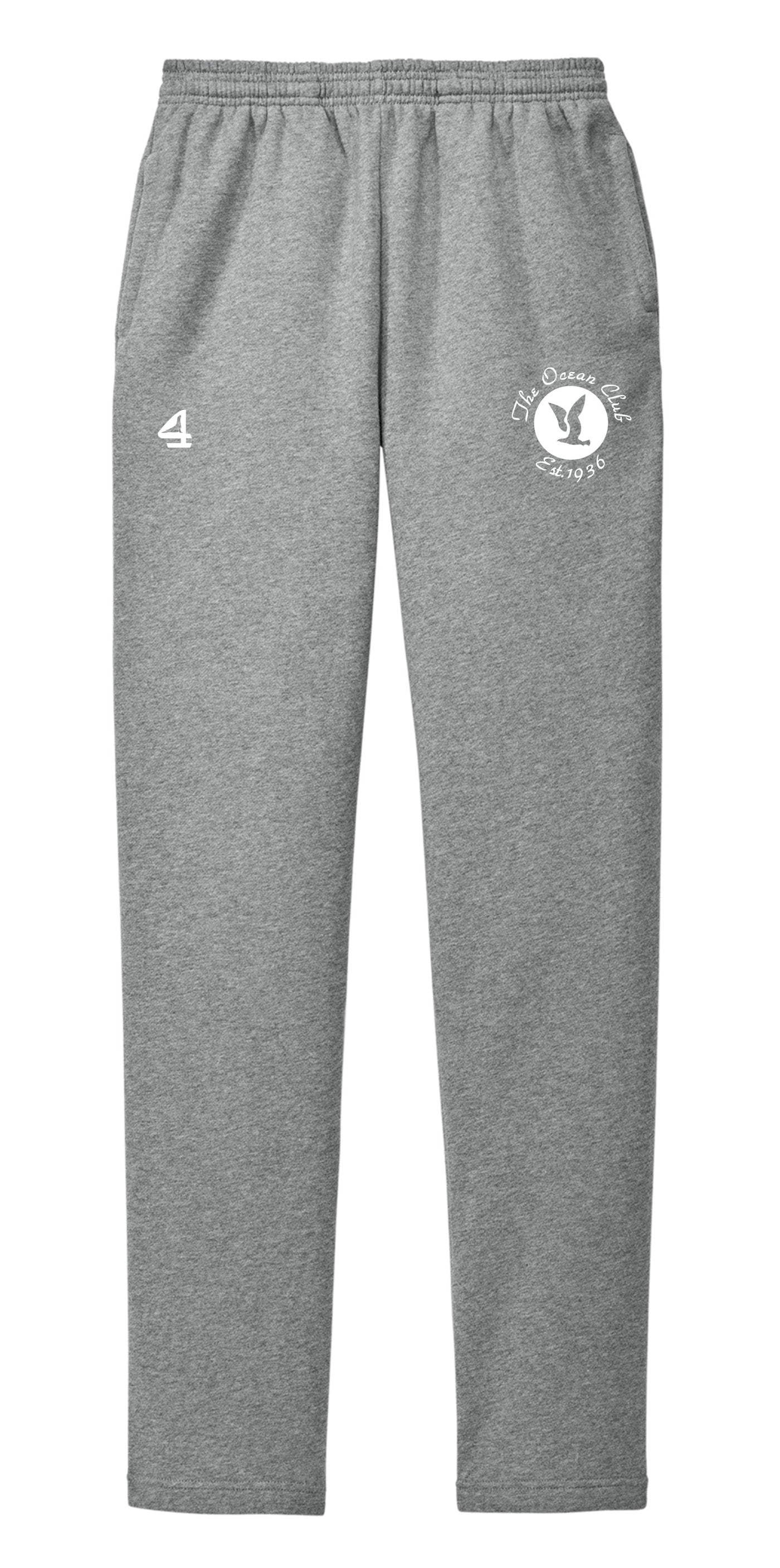 The Ocean Club Open Bottom Sweatpants