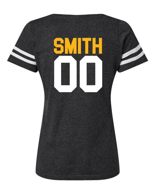 Wantagh Football Club Women's V-neck Fine Jersey