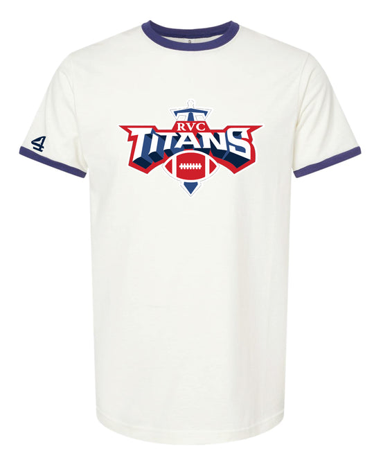 Titans Football Ringer T-shirt