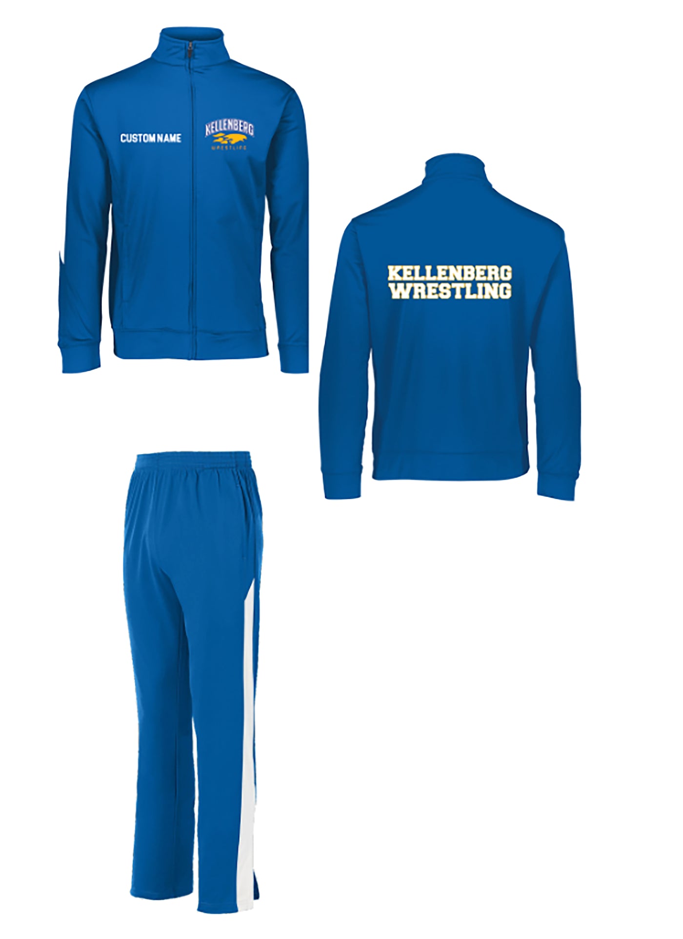 Kellenberg Wrestling warmup suit