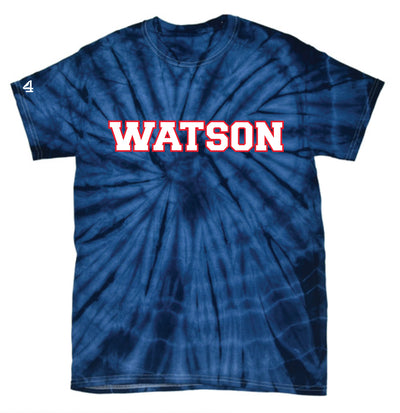 WATSON ELEMENTARY WILDCATS Adult Tie Dye SS Tshirt