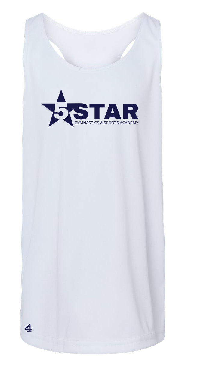 5 Star Gymnastics Girls Racerback Tank Top
