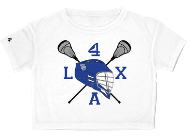 TRUE BLUE Lacrosse Cropped T-shirt