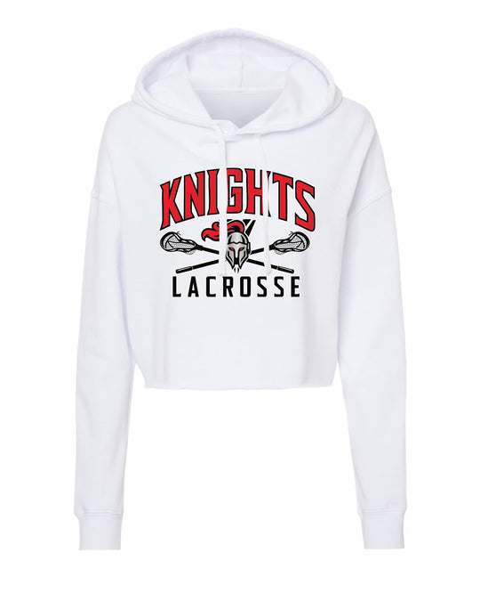 FLORAL PARK WOMENS LACROSSE Women’s Lightweight Crop Hoodie