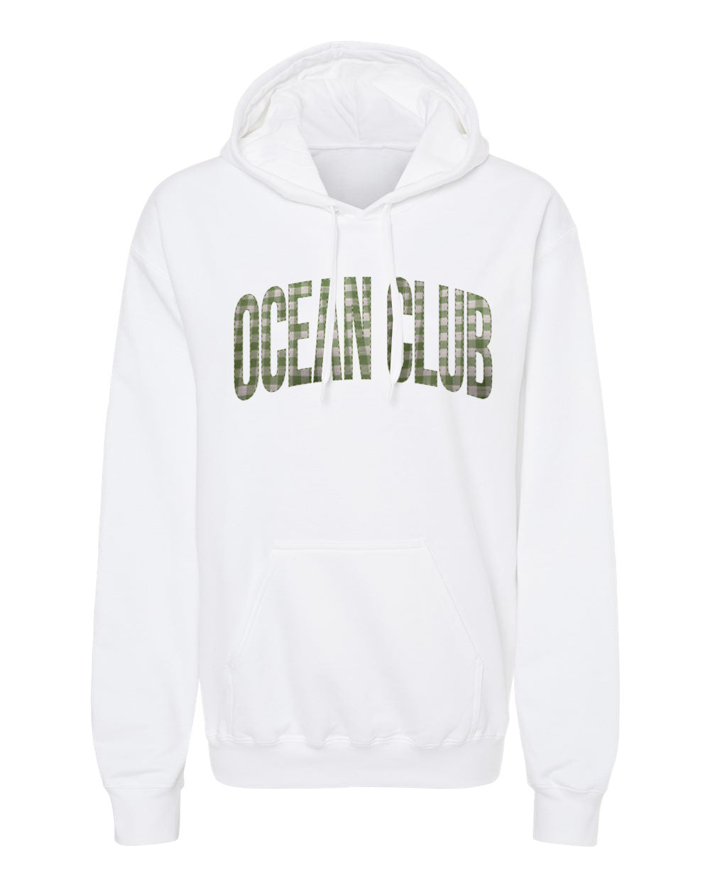 The Ocean Club Embroidred Applique Hoodie