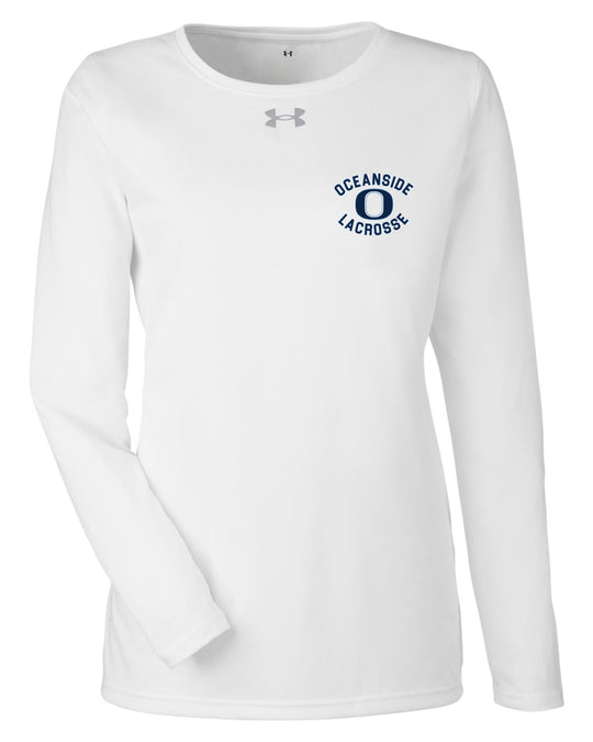 Oceanside Lacrosse Under Armour Ladies' Team Tech Long-Sleeve T-Shirt