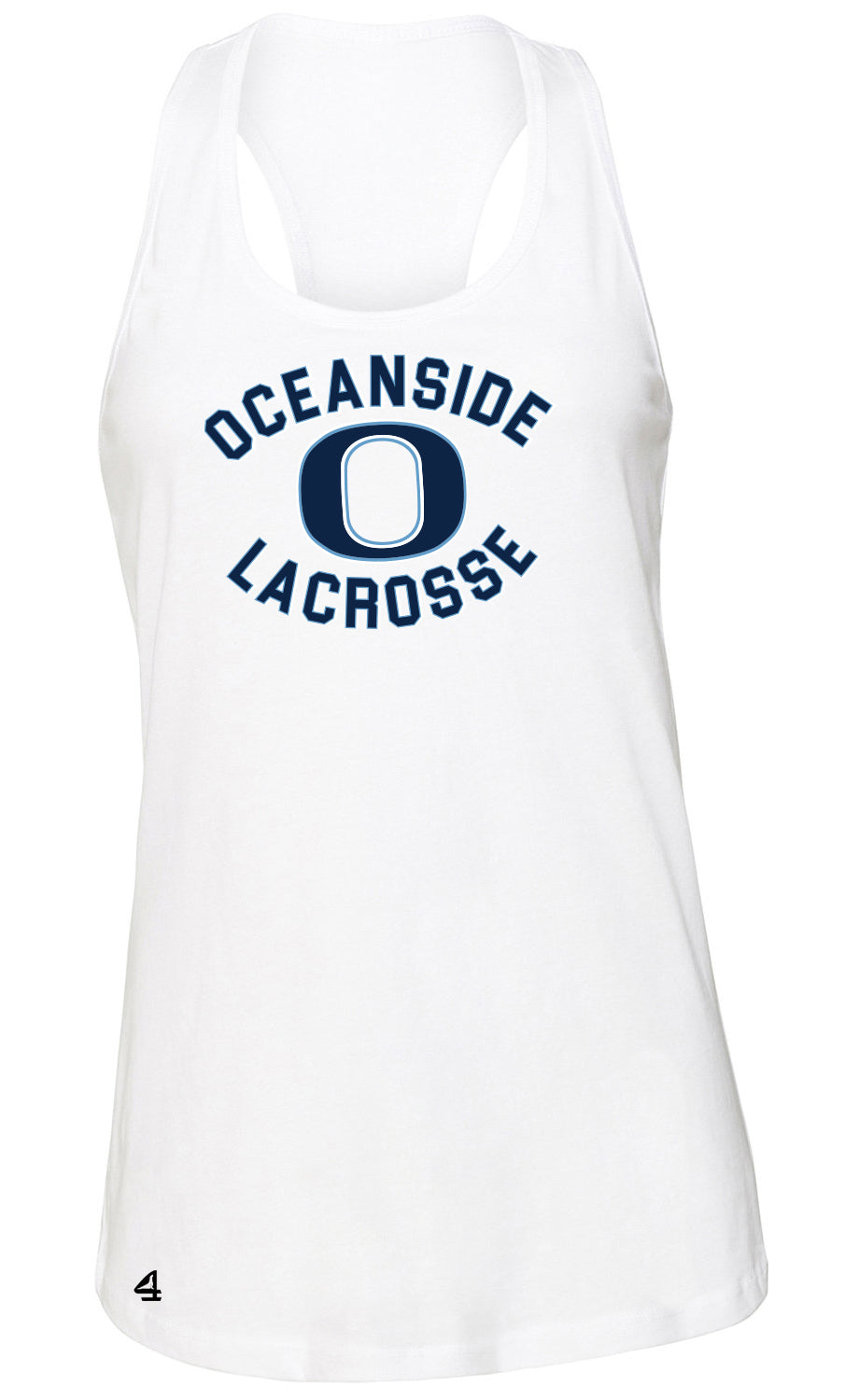 Oceanside Lacrosse Ladies' Jersey Racerback Tank
