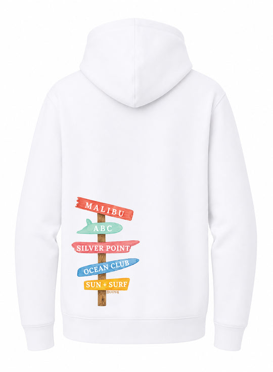 Buoy4 Welcome to Atlantic BEACH NY Hoodie