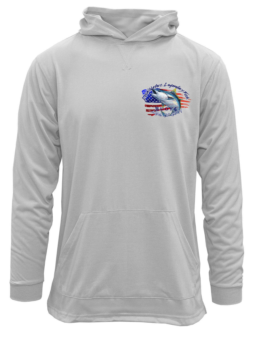 Buoy 4 Star Stripes and Tuna sublimated UPF 50+ Hoodie
