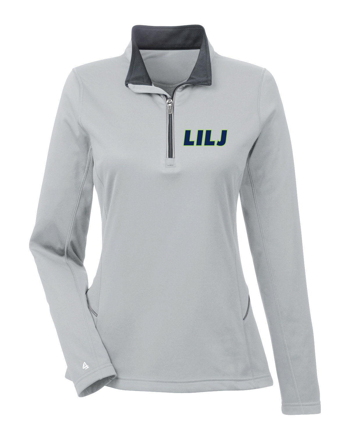 LILJ Embroidered Ladies' Cool & Dry Sport Quarter-Zip Pullover