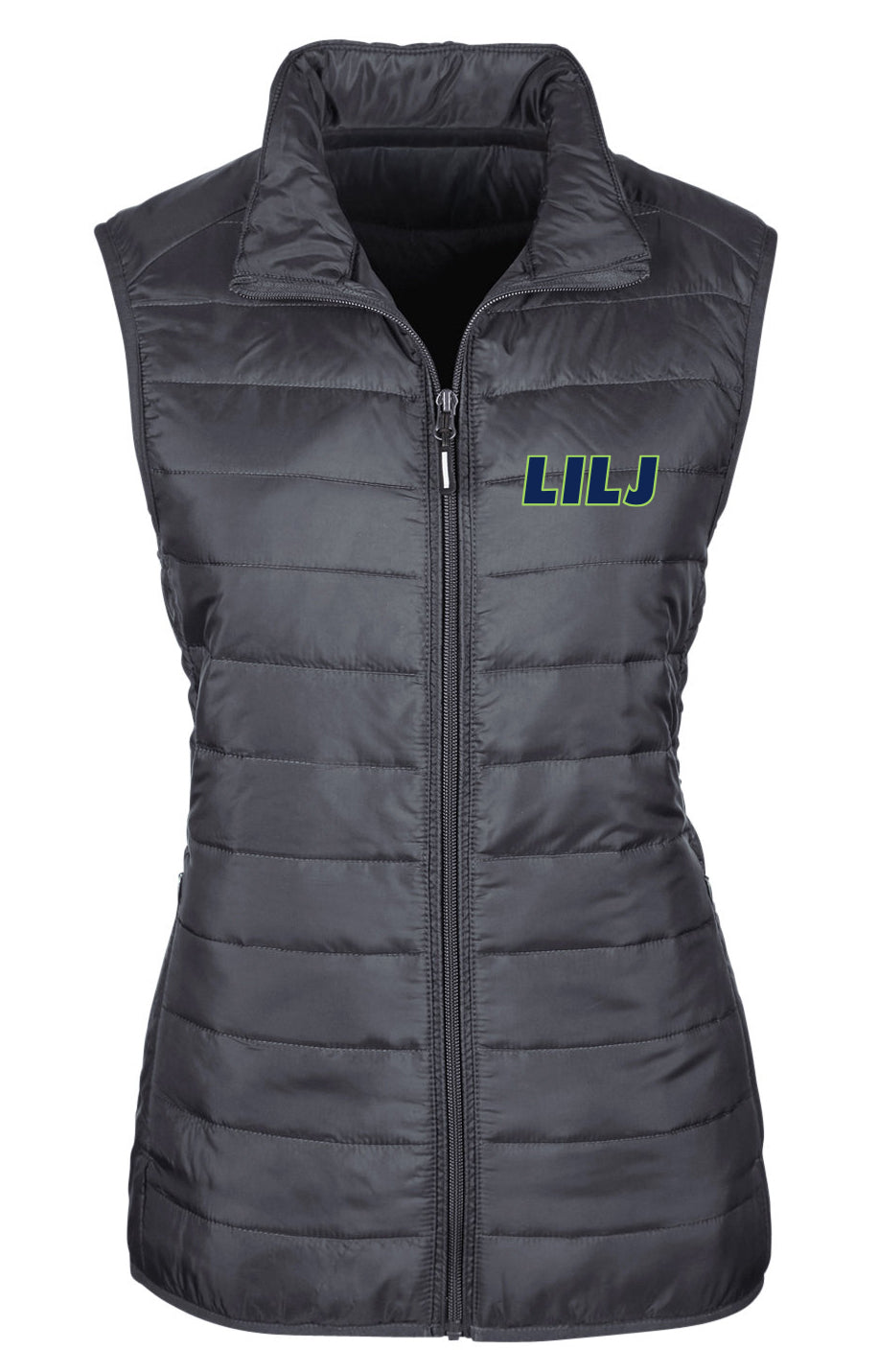 LILJ Embroidered Ladies' Puffer Vest