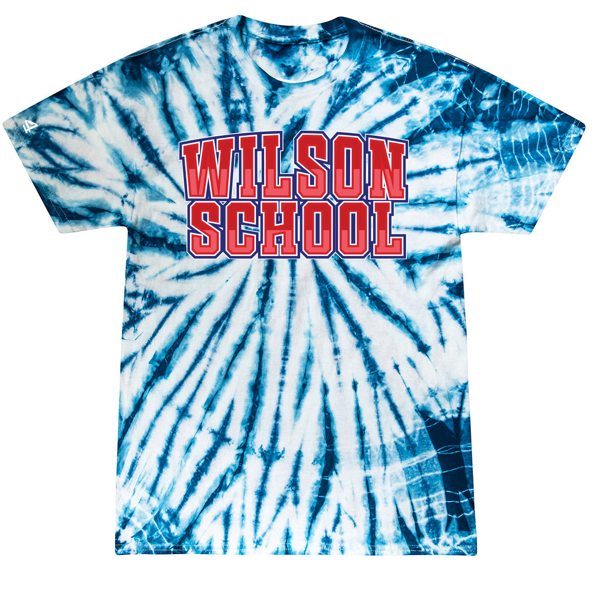 Wilson Elementary Short Sleeve Tie-Dye T-shirt