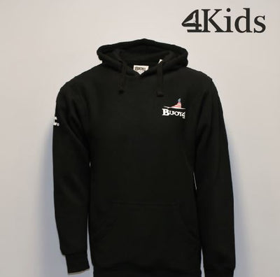 Youth Black USA Surfer Pullover