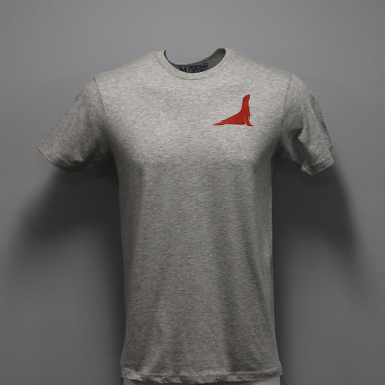 Adult  Surf * Sun * Sail - Proud Seal - Gray Short Sleeve