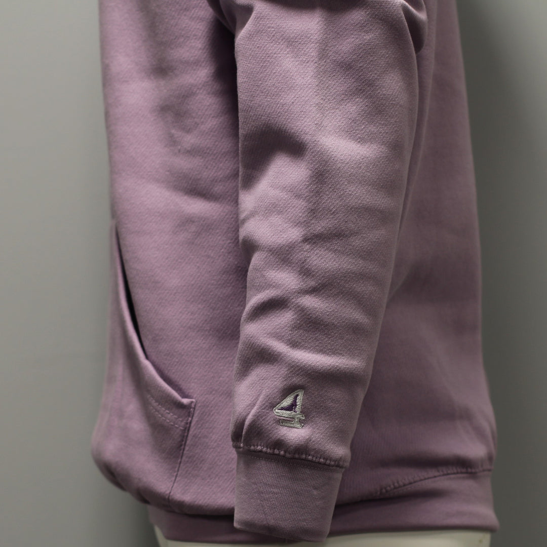 The Patriot - aka Bass Boy - Embroidered Orchid Hoodie