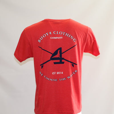 Adult Red Surfer X Short Sleeve