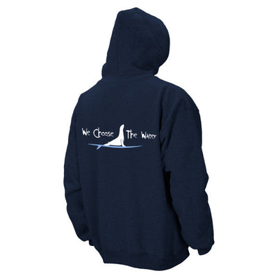 Adult Navy - We Choose The Water -  Pullover