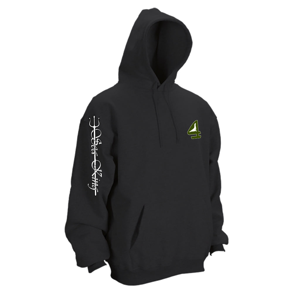 Adult Black Fighting Irish Shark Hunters Pullover