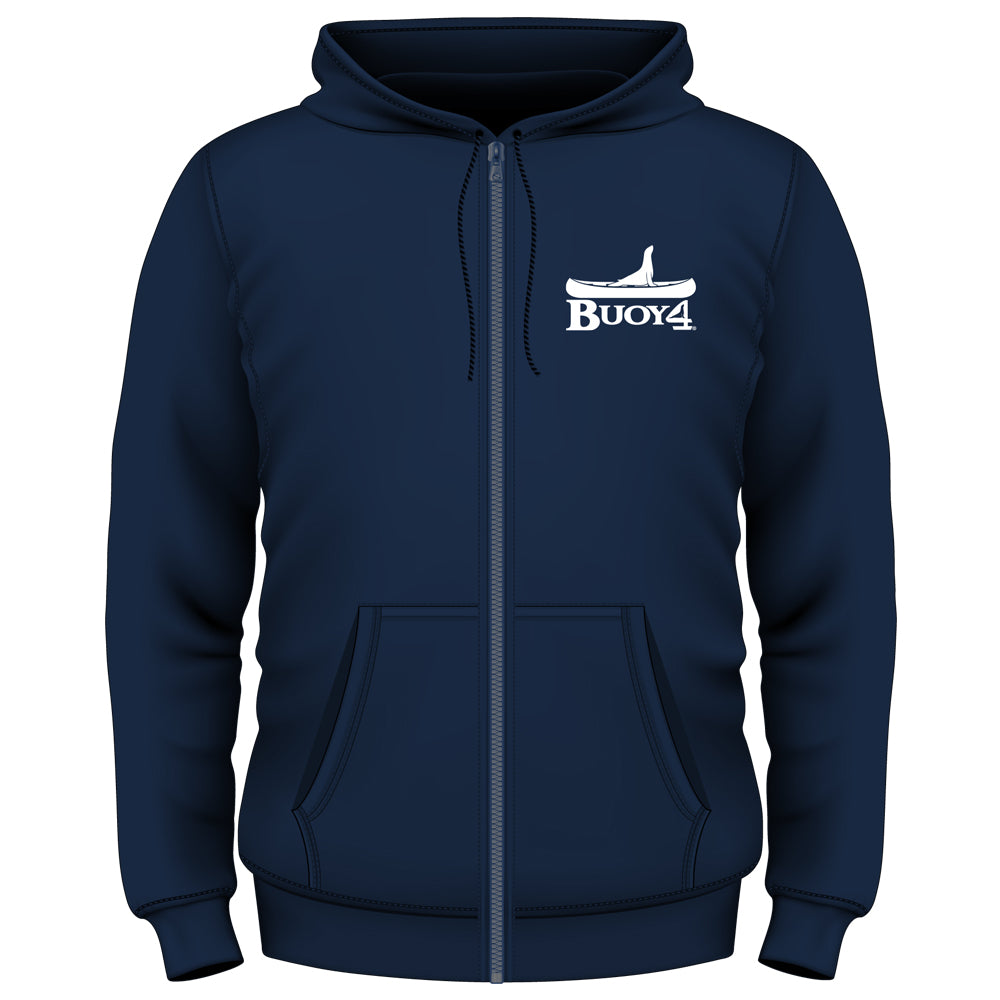Youth Navy USA Boater Fullzip